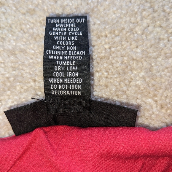 INC International Concepts Peekaboo Shoulder Top / Cold Shoulder Blouse - Picture 5 of 7